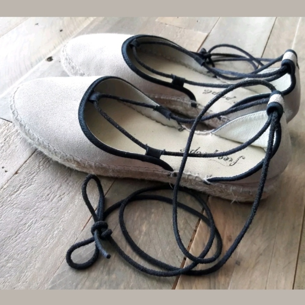 🔸️SOLD🔸️ Free People Marina Suede Espadrille - Picture 3 of 6
